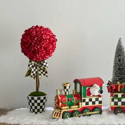 Small Red Topiary Drop In