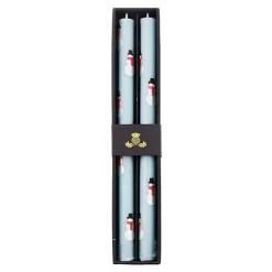 Snowman Dinner Candles, Set of 2