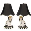 Staffordshire Dog Lamps, Set of 2