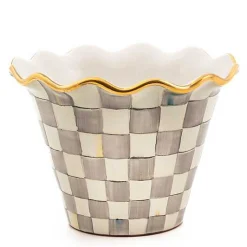 Sterling Check 8 Ceramic Garden Pot