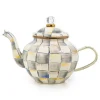 Sterling Check 4 Cup Teapot