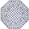 Sterling Check 6' Octagon Rug