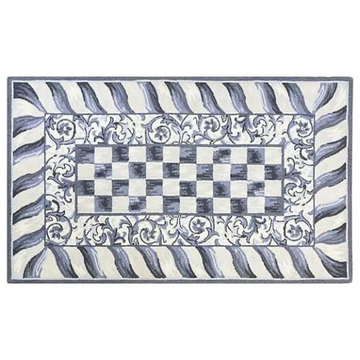 Sterling Check 3' x 5' Rug