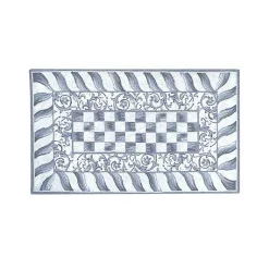 Sterling Check 3' x 5' Rug