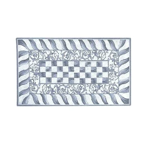 Sterling Check 3' x 5' Rug
