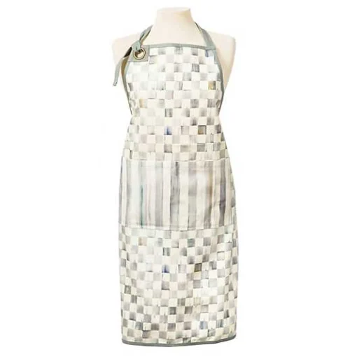 Sterling Check Bistro Apron