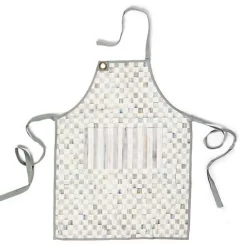 Sterling Check Bistro Apron