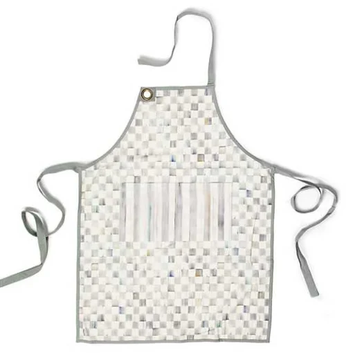 Sterling Check Bistro Apron