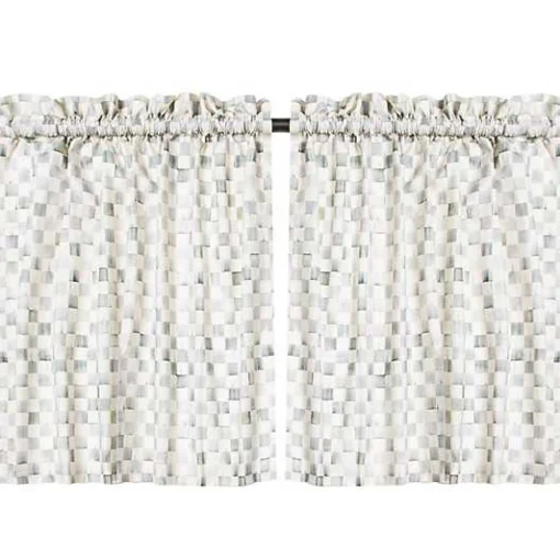 Sterling Check Cafe Curtains