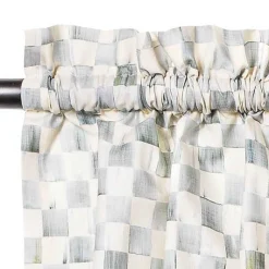 Sterling Check Cafe Curtains
