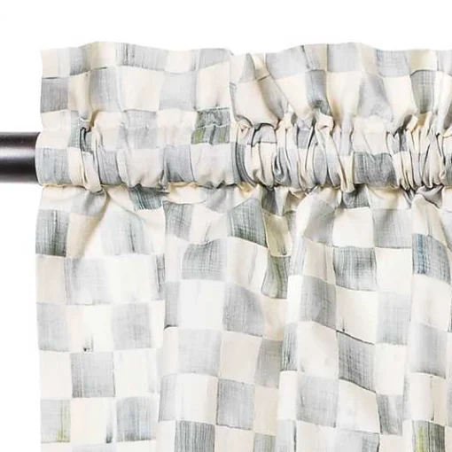 Sterling Check Cafe Curtains