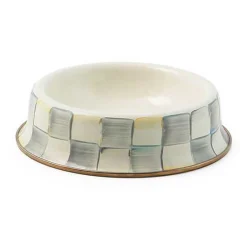 Sterling Check Cat Dish
