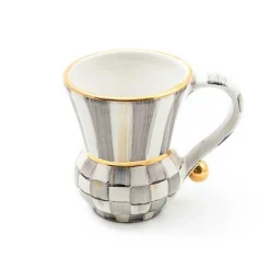Sterling Check Ceramic Mug