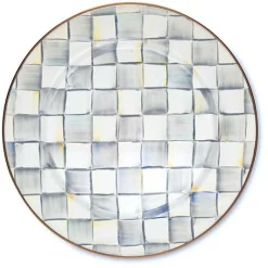 Sterling Check Charger/Plate