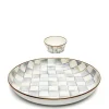 Sterling Check Chip  Dip Set