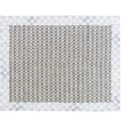 Sterling Check Chunky Sisal Wool Grey 2' x 3' Rug