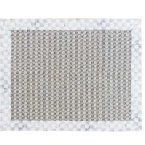 Sterling Check Chunky Sisal Wool Grey 2' x 3' Rug
