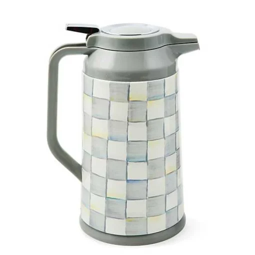 Sterling Check Coffee Carafe