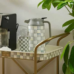 Sterling Check Coffee Carafe