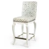 Sterling Check Counter Stool with Back