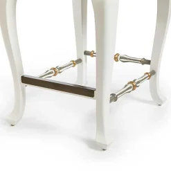 Sterling Check Counter Stool with Back