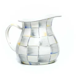 Sterling Check Creamer