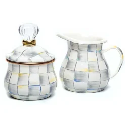 Sterling Check Creamer