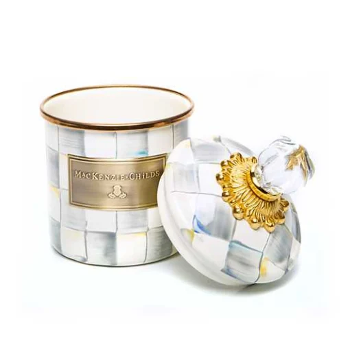 Sterling Check Demi Canister