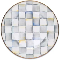 Sterling Check Dinner Plate