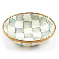 Sterling Check Dipping Bowl