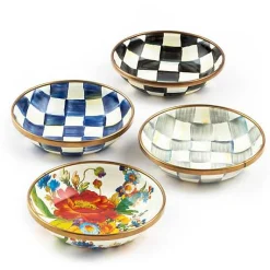 Sterling Check Dipping Bowl
