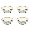 Sterling Check Everyday Bowls, Set of 4