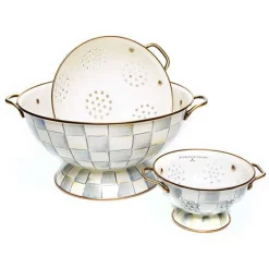 Sterling Check Everything Bowl  Colanders Set