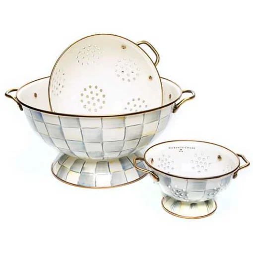 Sterling Check Everything Bowl  Colanders Set