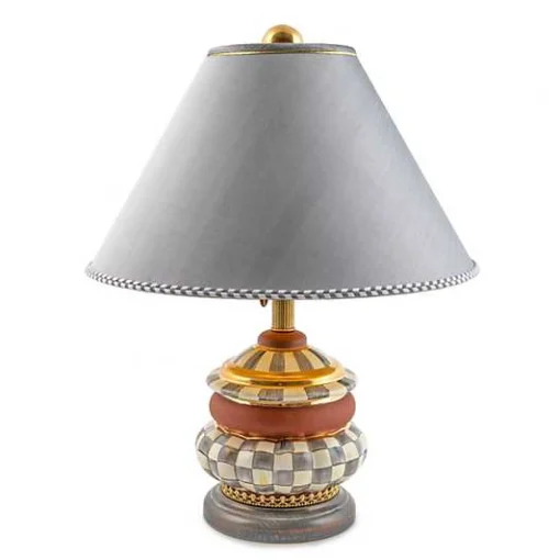 Sterling Check Groovy Table Lamp