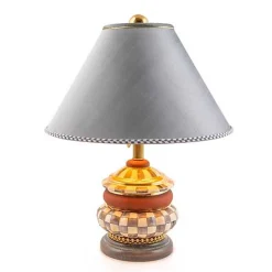 Sterling Check Groovy Table Lamp