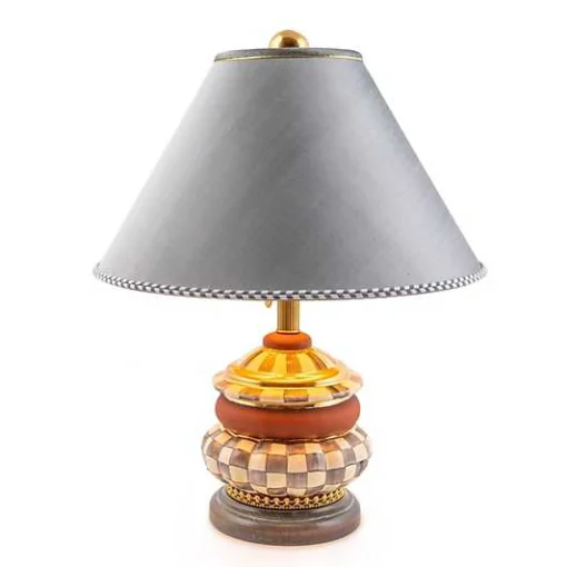 Sterling Check Groovy Table Lamp