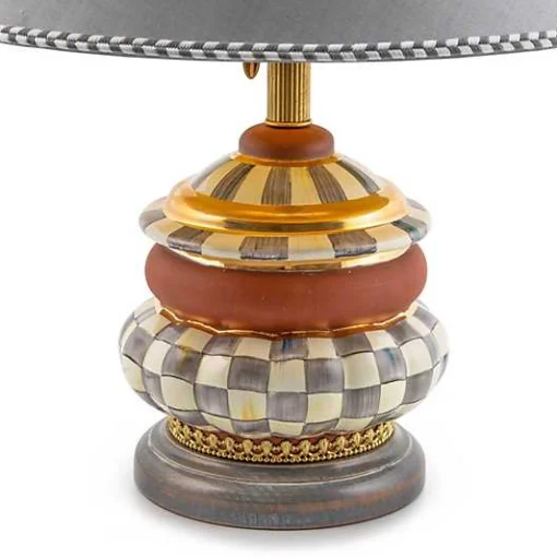 Sterling Check Groovy Table Lamp