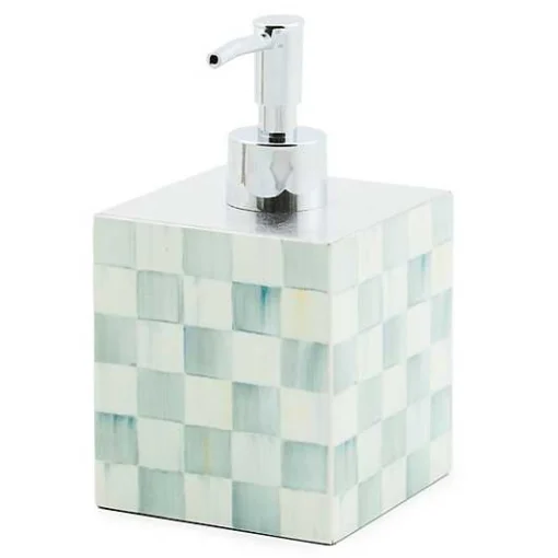 Sterling Check Lacquer Soap Pump
