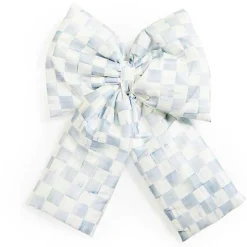 Sterling Check Large Bow