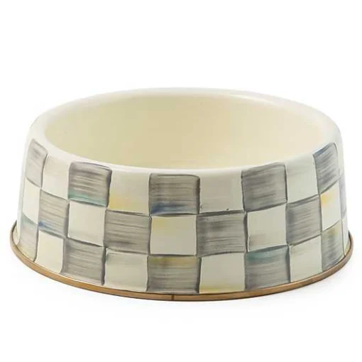 Sterling Check Large Pet Dish