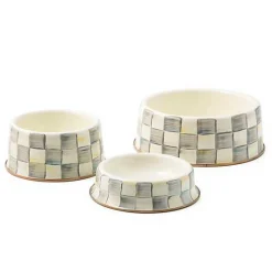 Sterling Check Large Pet Dish