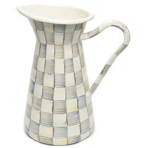 Sterling Check Large Practical Pitcher