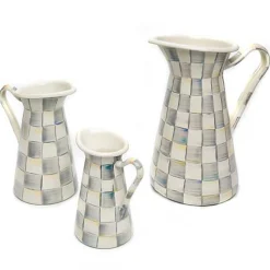 Sterling Check Large Practical Pitcher
