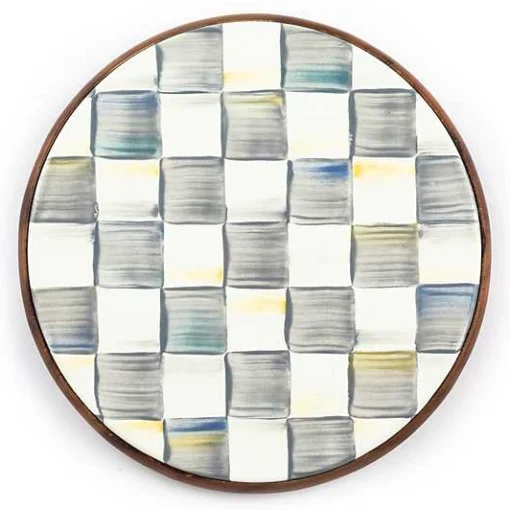 Sterling Check Large Trivet