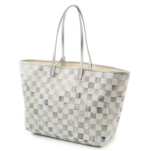 Sterling Check Marche Large Tote