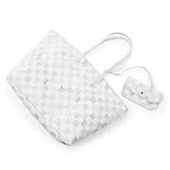 Sterling Check Marche Large Tote