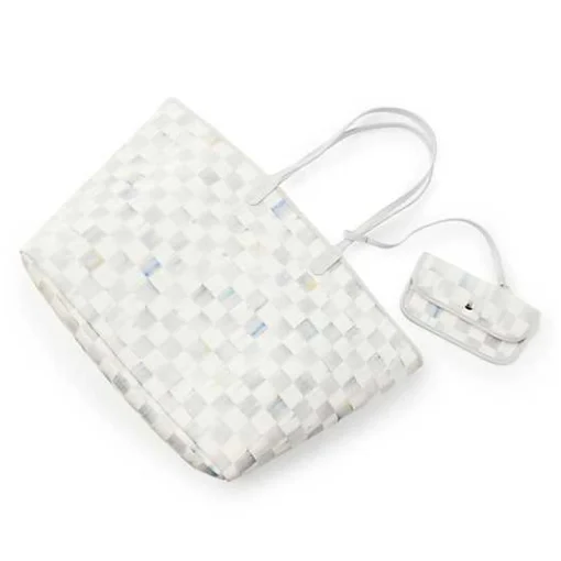 Sterling Check Marche Large Tote