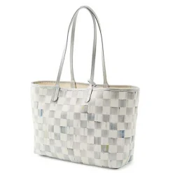 Sterling Check Marche Tote - Medium
