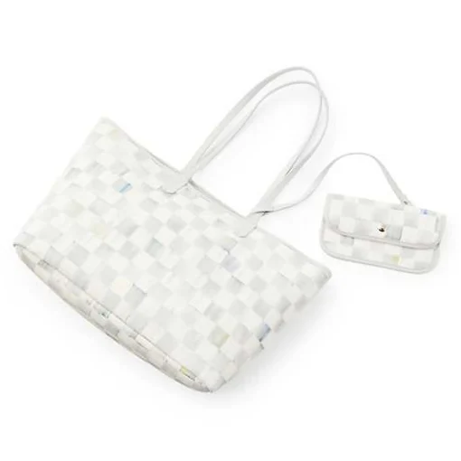 Sterling Check Marche Tote - Medium